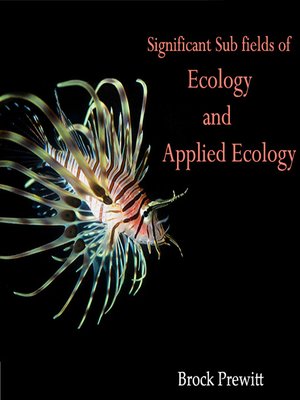cover image of Significant Sub fields of Ecology and Applied Ecology